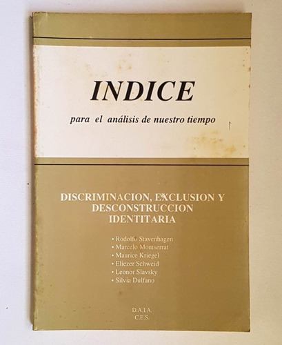 Indice Para El Analisis De Nuestro Tiempo, Nro 6, 1993