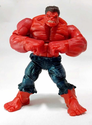 Marvel Universe Hulk Vermelho - Original E Loose (Usado)
