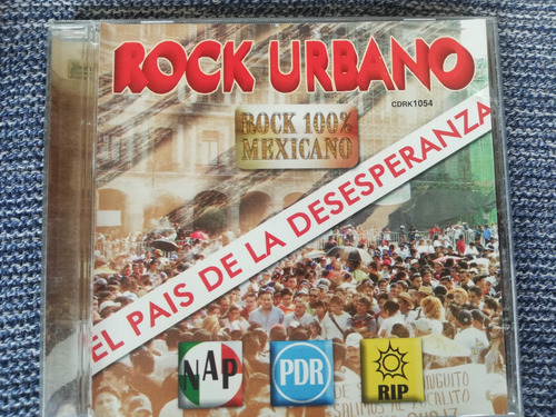 Rock Urbano Cd El Pais De La Desesperanza