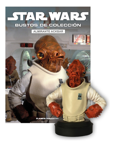 Star Wars - Bustos De Colección N° 44 - Comandante Ackbar