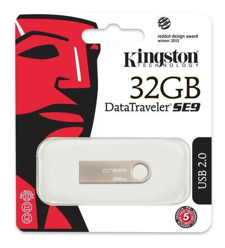 Kingston Dtse9h Memorias Usb 2.0 32gb Metalica 