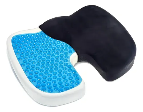 comprar Cojin Viscoelastico U-Cushion Gel Memory Foam Noobe Asiento Forro Color Negro