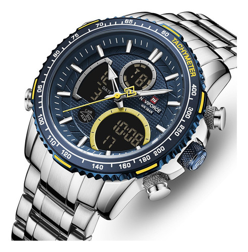 Reloj Hombre original Naviforce Fechador Digital Cronógrafo