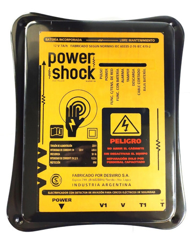  Powershock Perímetro Electrificador Aliara Cerco Eléctrico 
