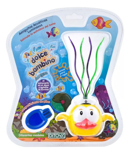 Pato Amiguitos Acuaticos Luminosos Dolce Bambino Ditoys 2344