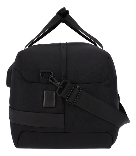 Bolso Deportivo Gym Bag Deprotes Metro Duffle Color Negro Lisa