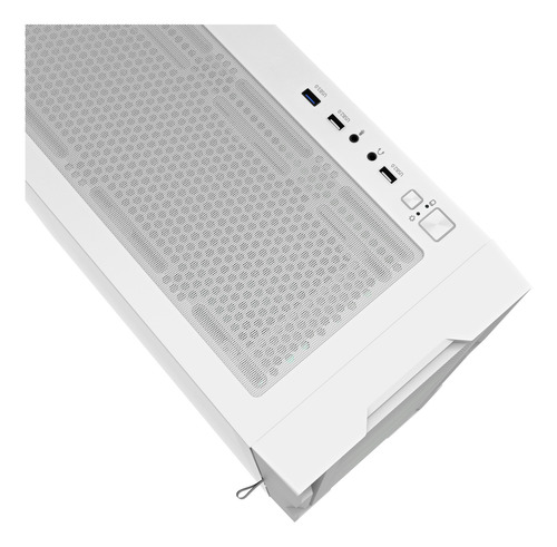 Gabinete Gamer Darkflash Dk431 Mesh E-atx 4 Fans A-rgb Incl Blanco