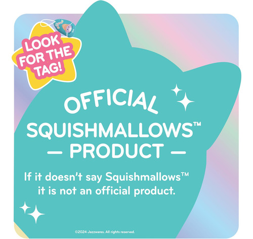 Squishmallows Original Mariposa Amarilla Grande De 16 De