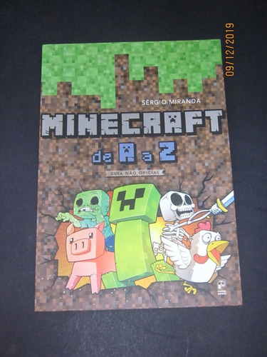 Livro Minecraft De A Z A (Usado)