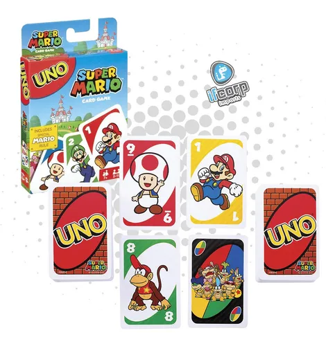 Uno Super Mario Bros Juego de Mesa Nuevo -  Tienda