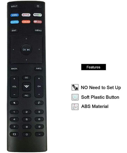 Control Remoto Vizio D/m/ P-series Serie V Led Smart Xrt136