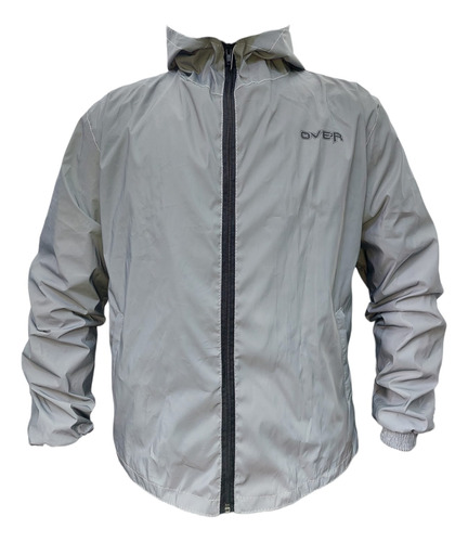 Chaqueta 100% Reflectiva Con Interno Termico, Marca Over.