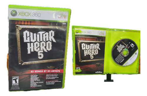 Guitar Hero 5 Xbox 360 | Original  (Reacondicionado)