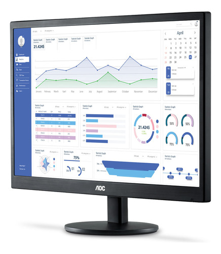 Monitor Aoc Serie 70 M2470swh2 Led 23.6