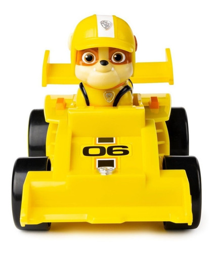 Vehiculo Paw Patrol Rubble Race & Go Deluxe Nuevo Original