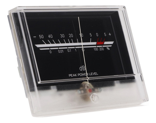 Medidor Vu Meter Led Con Retroiluminación Blanca Y Potencia