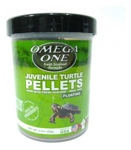 Juvenile Turtle Pellets 99gr Omega One Para Tortugas