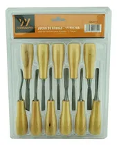 Comprar Juego De Cinceles Para Tallar Madera Gubia 11 Pieza Ferrawyy
