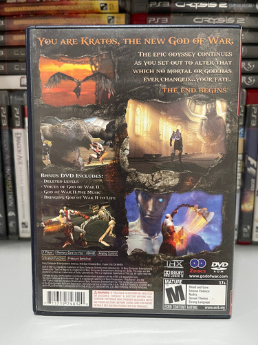 Jogo Ps2 God Of War 2 Físico Original