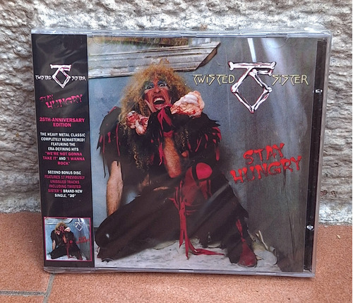 Twisted Sister (stay Hungry 2cd Deluxe) Motley Crue, Poison.