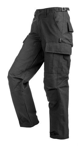 Pantalón Dama Negro Combate Corte Recto Ardilla Palermo