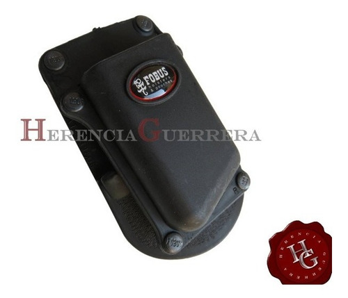 Imagen 3 de 7 de Porta Cargador Simple Cal 45 Fobus 3901-45 Colt 1911/bersa