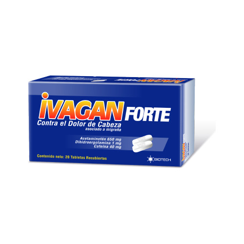 Ivagan Forte X 10tabletas