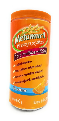 Metamucil Fibra Multibeneficios En Polvo 660 Grs Envio Full