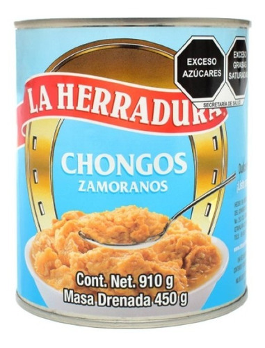 Chongos Zamoranos La Herradura En Lata 910g Dulce Típico.