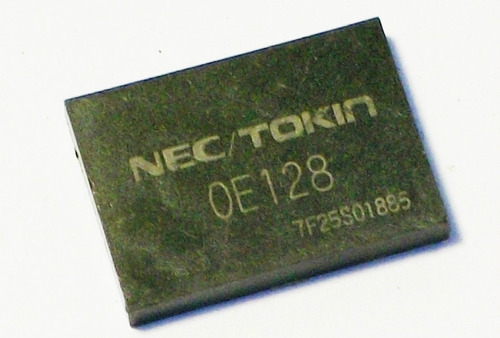 Nec Tokin  0e128 Condensador X4 De  Procesadores  Laptop