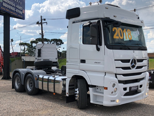 Mercedes Benz Actros 2651 6x4 Ano 2018 Mega Space