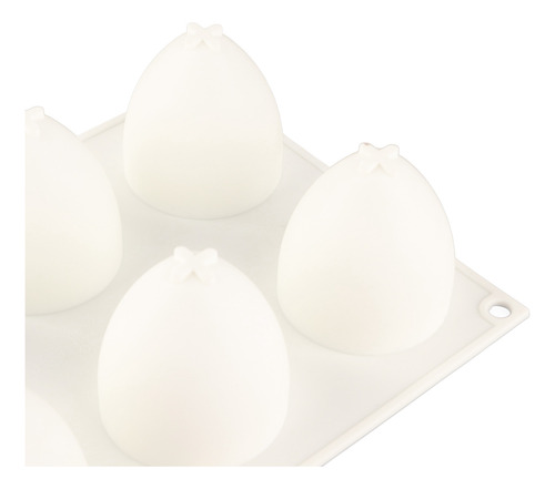 Molde De Bolo Em Forma De Ovo, Silicone Antiaderente De 8 Ca