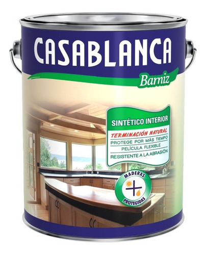 Barniz Interior Brillante Casablanca 4l Decora