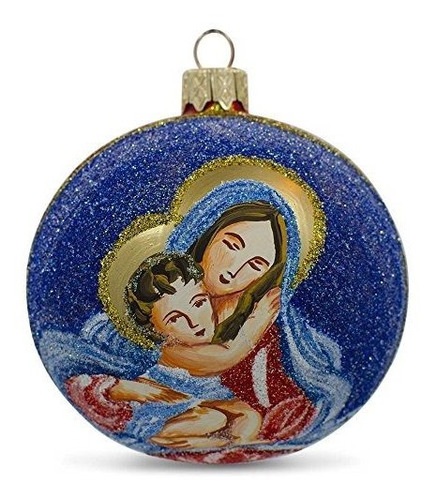 Virgen De Sujecion Mary Bola De Cristal Jesus Navidad O...