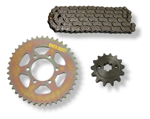 Kit Sprocket Para Pulsar Ns200 Kit Arraste Cadena Reforzada