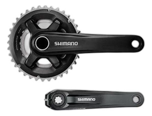 Plato Y Palanca Mtb Shimano Deore Mt600 36-26t 11v Bulk Negro