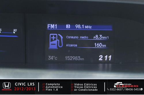 Imagem 7 de 9 de Civic 1.8 Lxs 16v Flex 4p Automático