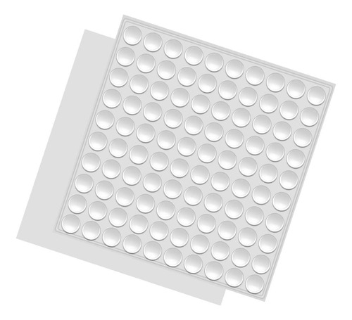 Protectores De Goma Transparentes Autoadhesivos - 100 Unidad