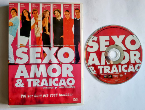 Dvd Sexo Amor & Traição Original