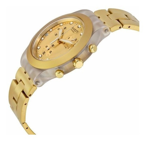 Reloj Svck4032g Dorado Estilo Unisex  Acero Inoxidable