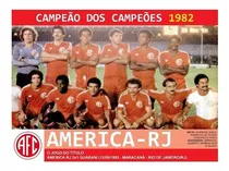 Comprar Quadro 20x30 Cu002F Moldura: América-rj Campeão Da Copa C. 1982