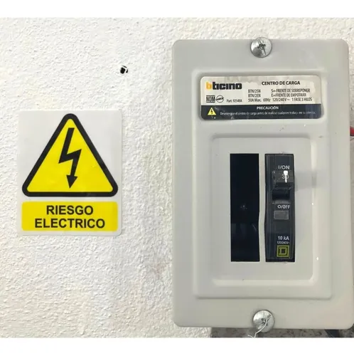 20 PEGATINAS AUTOADHESIVAS De Letrero De Mantenimiento De Puerta Contra Incendios 80x80 Mm PVC