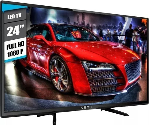 Imagen 2 de 7 de Monitor Tv Led 24 Kanji Full Hd 1080p Tda Hdmi Ultra Bass