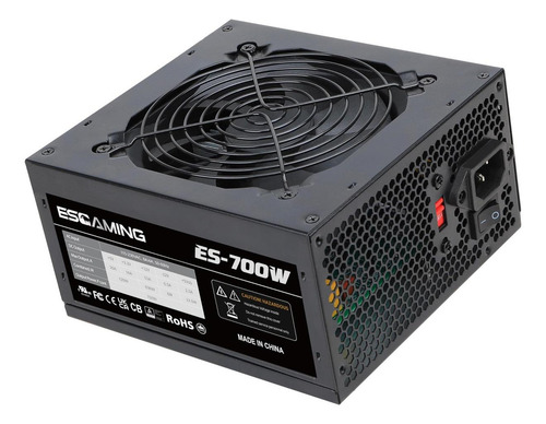 Fuente De Alimentación No Modular De Esgaming 700w Con Psu A