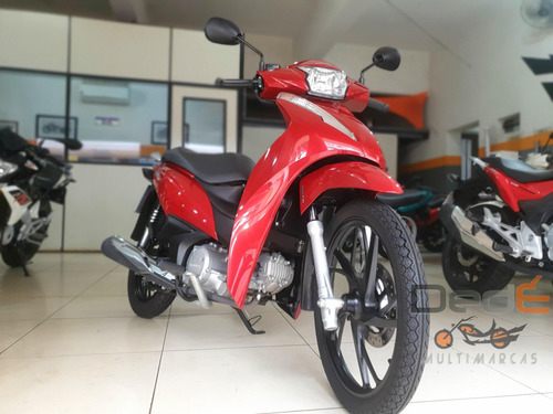 Imagem 10 de 15 de Honda Biz 125i Vermelho 2020