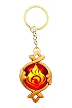 Comprar Llavero Visión Elemental Pyro Fontaine | Genshin Impact