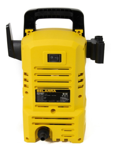 Hidrolavadora eléctrica Belarra H1200 amarillo de 1400W con 110bar de presión máxima 220V - 50Hz