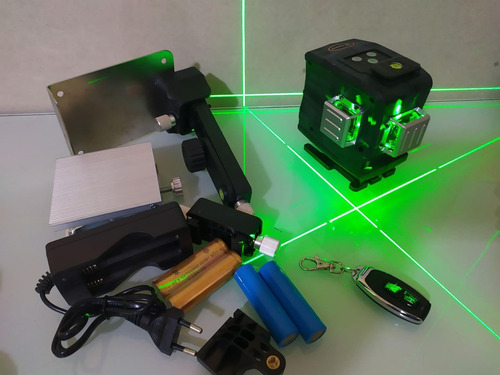 Imagem 3 de 5 de Nivel A Laser 3d 12 Linhas Luz Verde