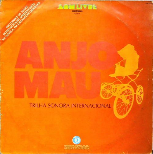 Anjo Mau Lp Trilha Sonora Internacional Novela 1976 1139