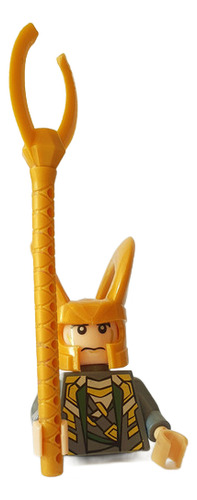 Mini Figure Lego Marvel Loki Avengers Vingadores (Usado)
